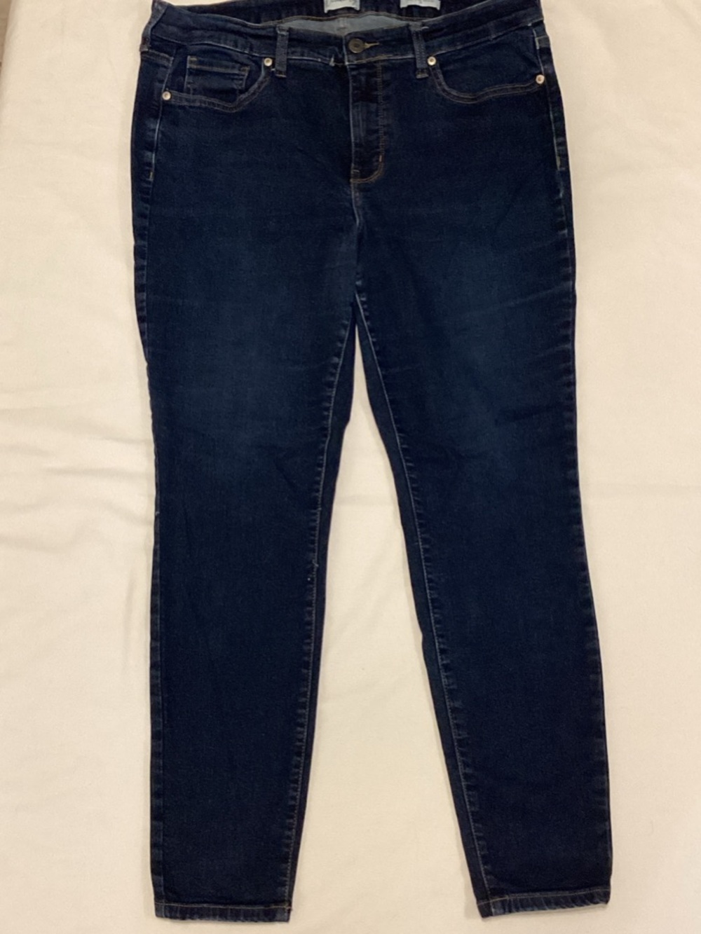 Wonderly Dark Indigo Skinny Jeans